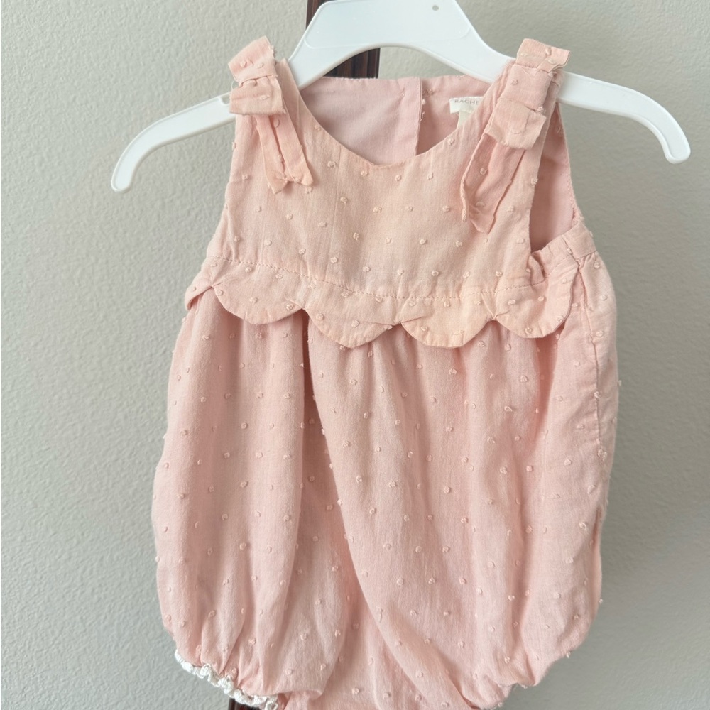 Rachel Ashwell Pink Baby Romper